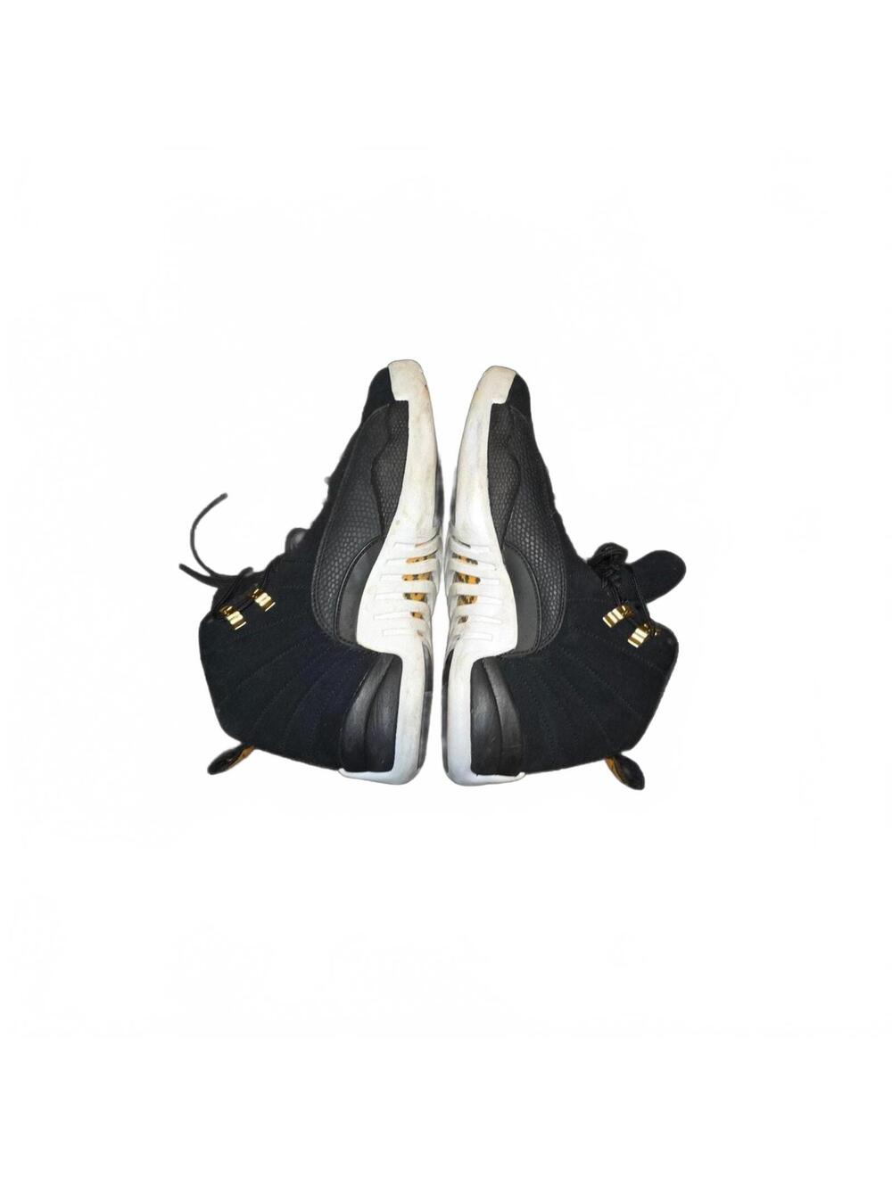 Air Jordan 12 Retro Black/White Basketball Shoes US Mens 8